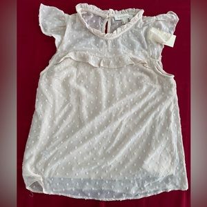 Pretty textured Monteau blouse size M